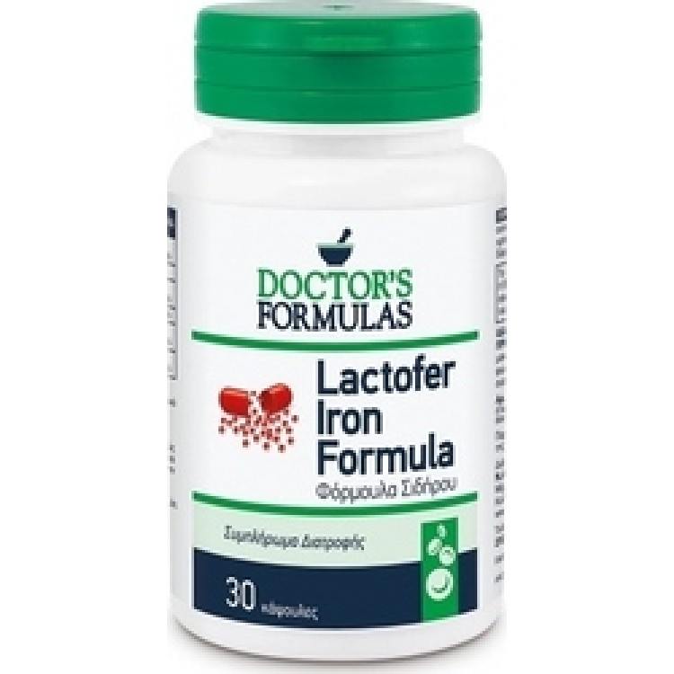 Doctor's Formulas Lactofer Iron Formula 30 κάψουλες