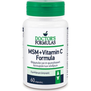 Doctor's Formulas Msm + Vitamin C 60 κάψουλες