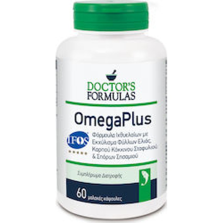 Doctor's Formulas OmegaPlus 60 μαλακές κάψουλες