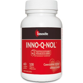 Innovite INNO-Q-NOL Coenzyme Q10 Ubiquinol 100mg 60 κάψουλες