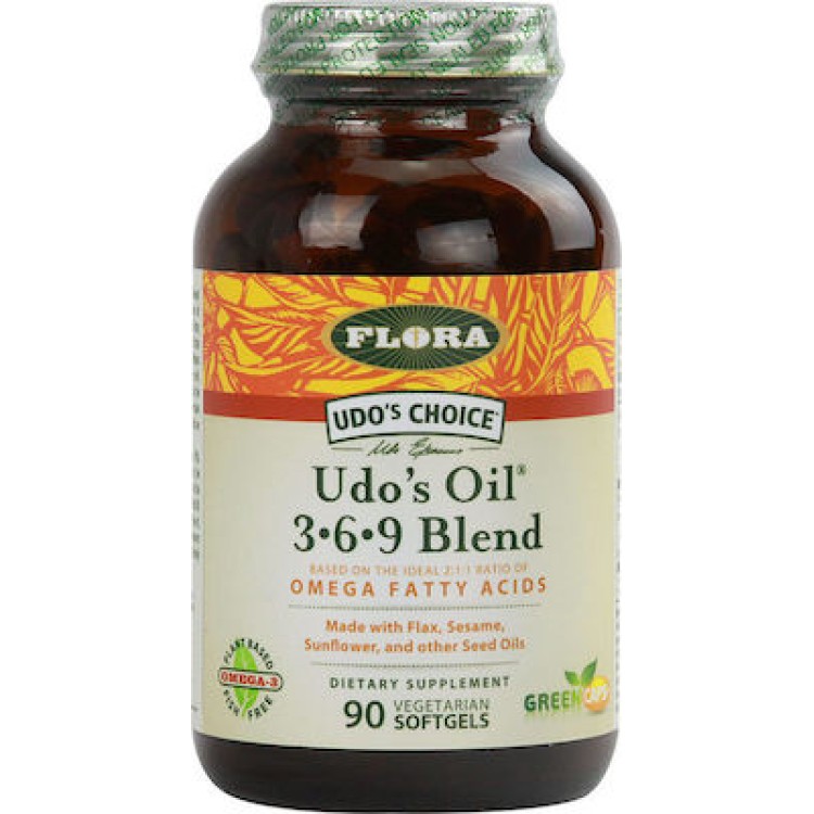 Flora Udo's Oil 3-6-9 Blend 90 μαλακές κάψουλες