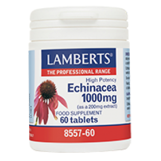 Lamberts Echinacea 1000mg 60 ταμπλέτες