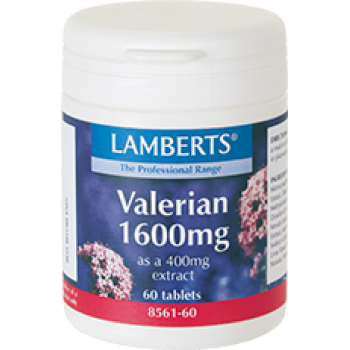 Lamberts Valerian 1600mg 60 ταμπλέτες