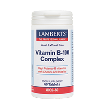 Lamberts Vitamin B 100 Complex 60 ταμπλέτες
