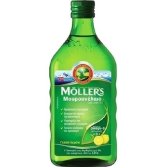 Moller's Cod Liver Oil 250ml Λεμόνι