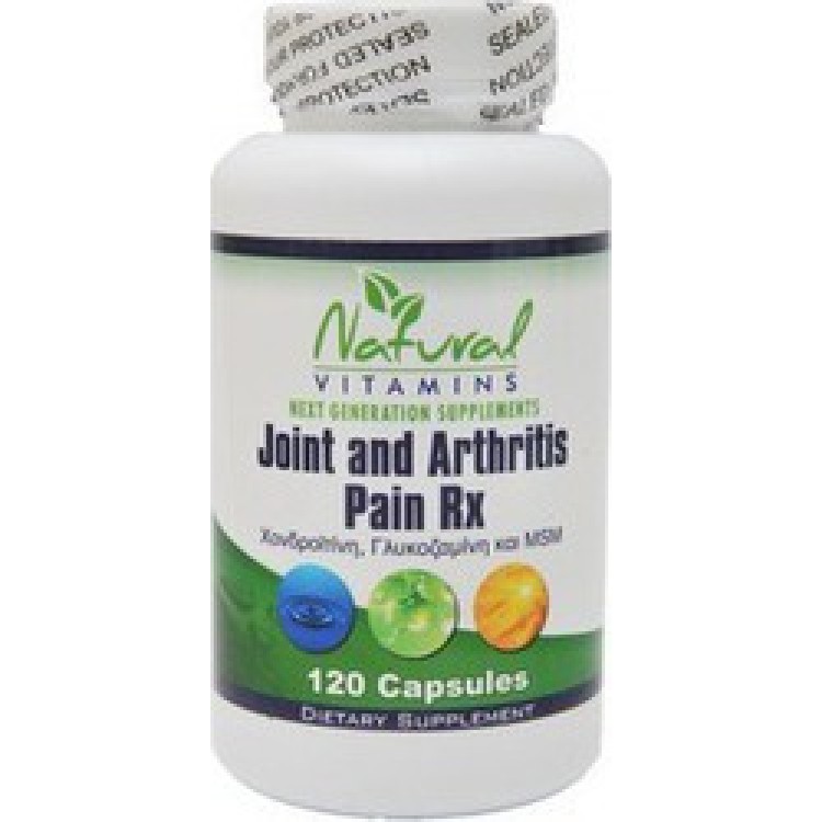 Natural Vitamins Joint Arthritis Pain Rx 120 κάψουλες Ειδικά Συμπληρώματα