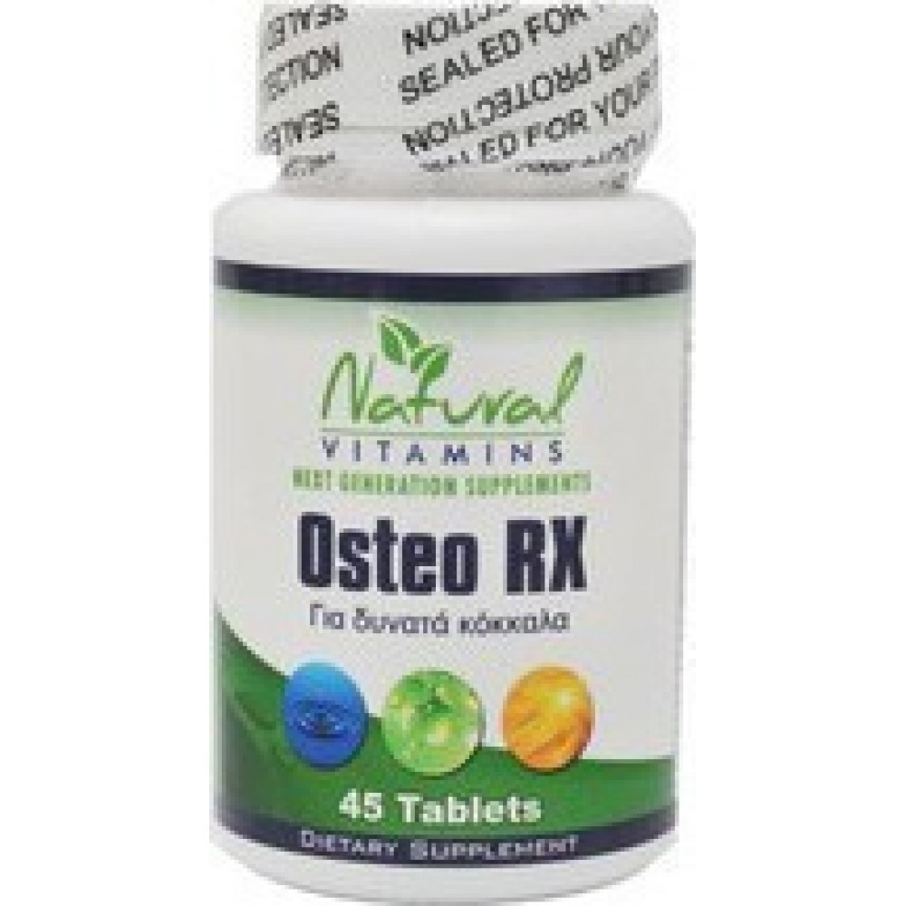 Natural Vitamins Osteo RX 45 tabs