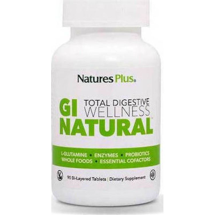 Nature's Plus GI Natural 90 ταμπλέτες Ειδικά Συμπληρώματα