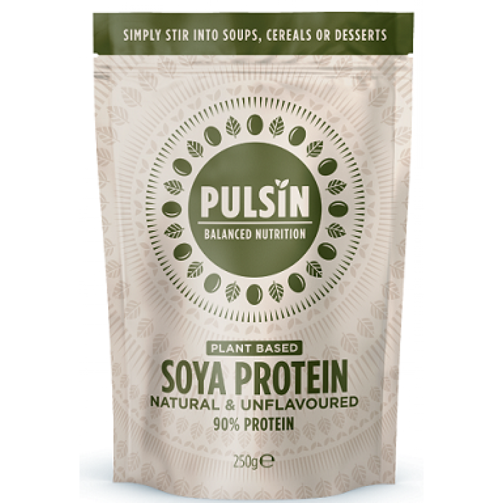 Pulsin Soya Protein (Πρωτεΐνη  Σόγιας) 250gr
