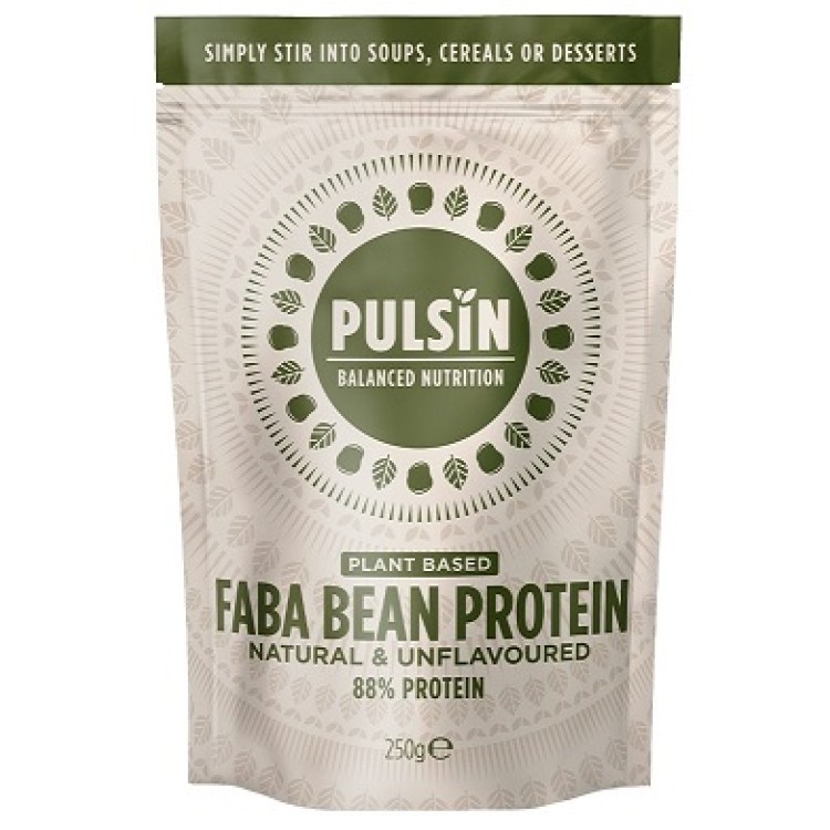 Pulsin Faba Bean Protein (Πρωτεΐνη Φάβας) 250gr Unflavoured