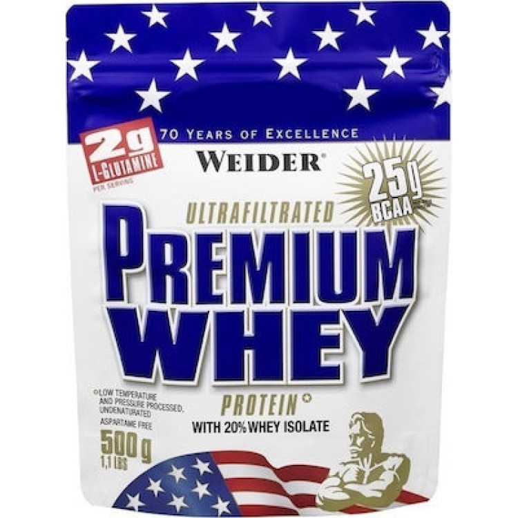 Weider Premium Whey 500gr Βανίλια Καραμέλα