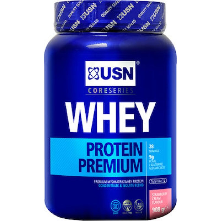 USN Coreseries 100% Premium Whey Protein 908gr Φράουλα