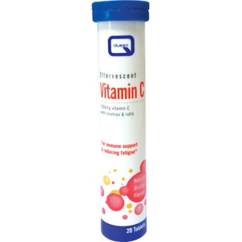 Quest Naturapharma Vitamin C 1000mg with Rosehips & Rutin 20 αναβράζοντα δισκία