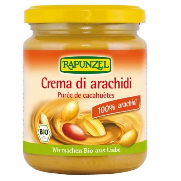 Rapunzel Φυστικοβούτυρο Απαλό Χωρίς Αλάτι 250gr Bio