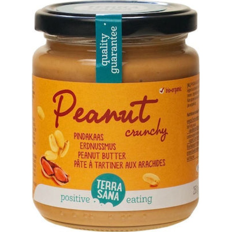 Terrasana Φυστικοβούτυρο Crunchy 250gr