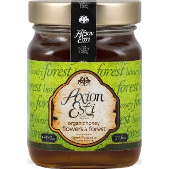 Άξιον Εστί Βιολογικό Μέλι Ανθέων & Δάσους 450gr