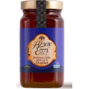 Άξιον Εστί Βιολογικό Μέλι Δάσους & Θυμάρι 950gr