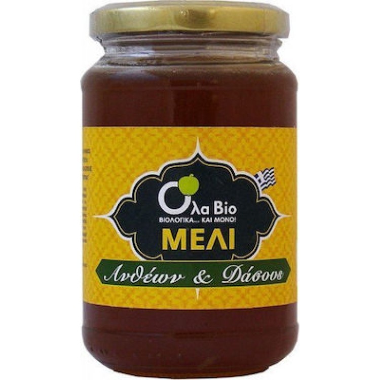 Όλα Bio Μέλι Βιολογικό Ανθέων - Δάσους 450gr