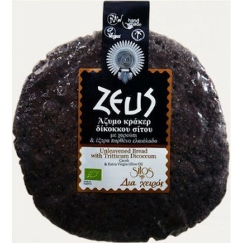 Σίτος  Δια χειρός Βιολογικό Άζυμο Κράκερ με Χαρούπι 100gr