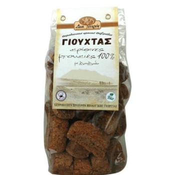 Σίτος Δια χειρός Βιολογικά Παξιμάδια Κριθινες Μπουκιες 100% 400gr