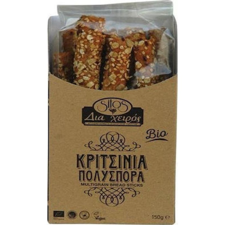 Σίτος Δια Χειρός Βιολογικά Κριτσίνια Πολύσπορα 140gr