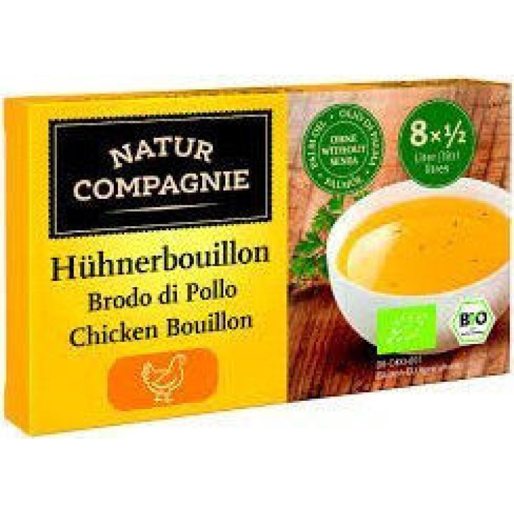 Natur Compagnie Κύβοι Μαγειρικής Κοτόπουλου 80gr Αλάτι & Μπαχαρικά