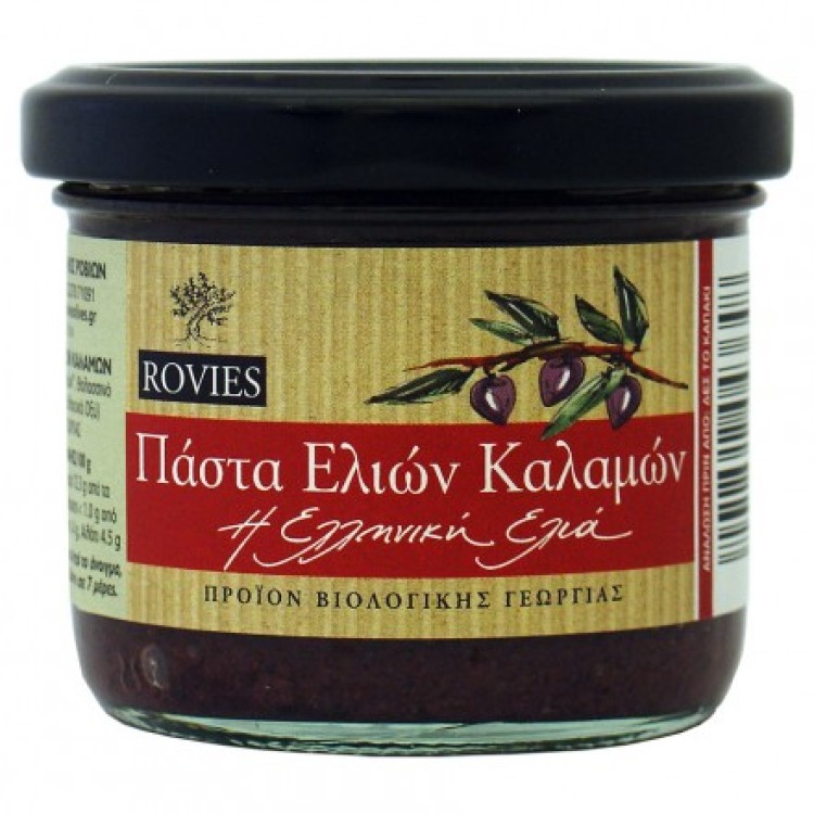 BioHealth Πατέ Ελιάς Καλαμών 180gr ΒΙΟ