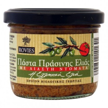 BioHealth Πατέ Πράσινης Ελιάς Με Λιαστή Τομάτα 180gr ΒΙΟ
