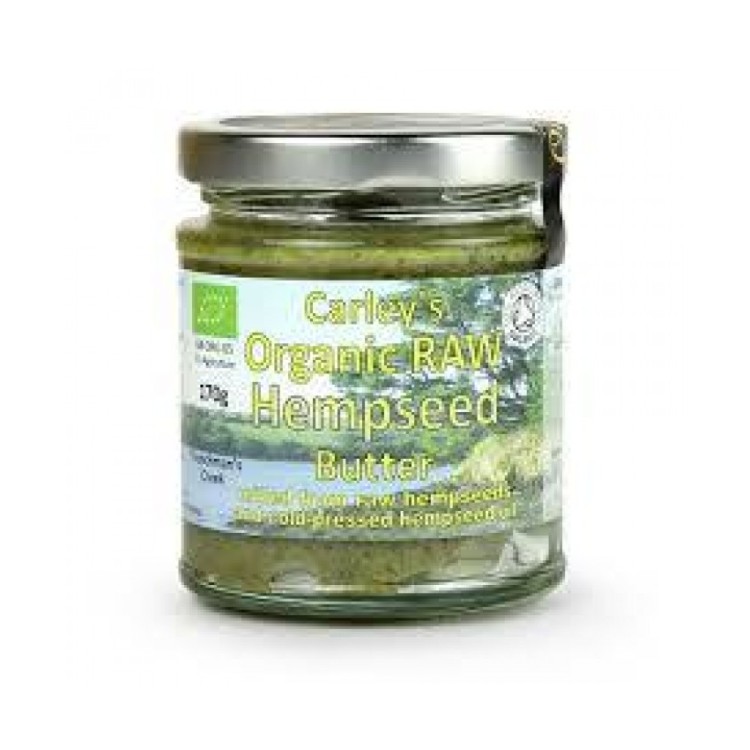 Carleys Organic Raw Hempseed Butter 170g