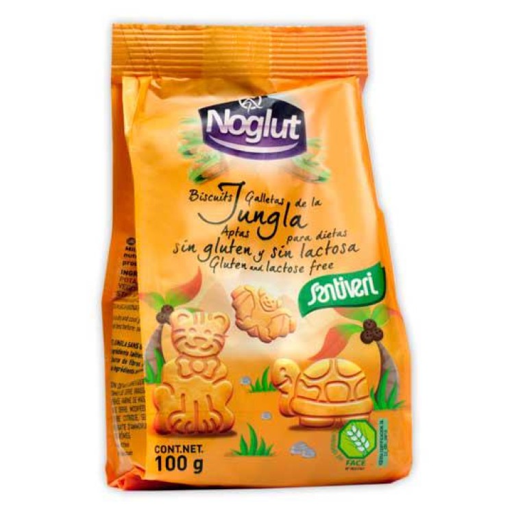 Santiveri Μπισκότα Ζούγκλας Χωρίς Γλουτένη 100gr Μπάρες/Σνακ & Γλυκά 