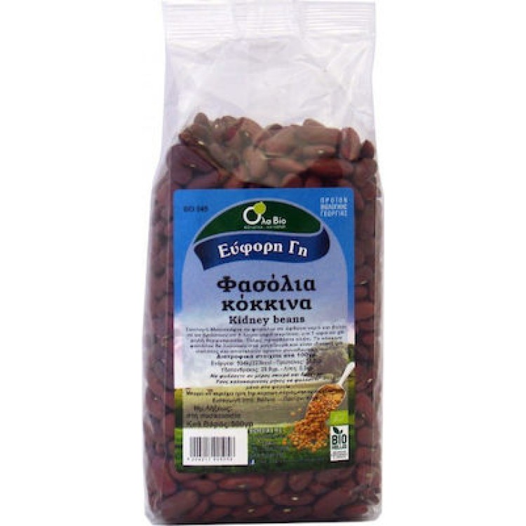 Όλα Bio Φασόλια Kidney Κόκκινα 500gr