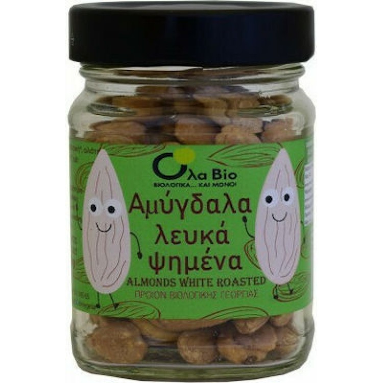 Όλα Bio Αμύγδαλα Λευκά Ψημένα 120gr ΒΙΟ