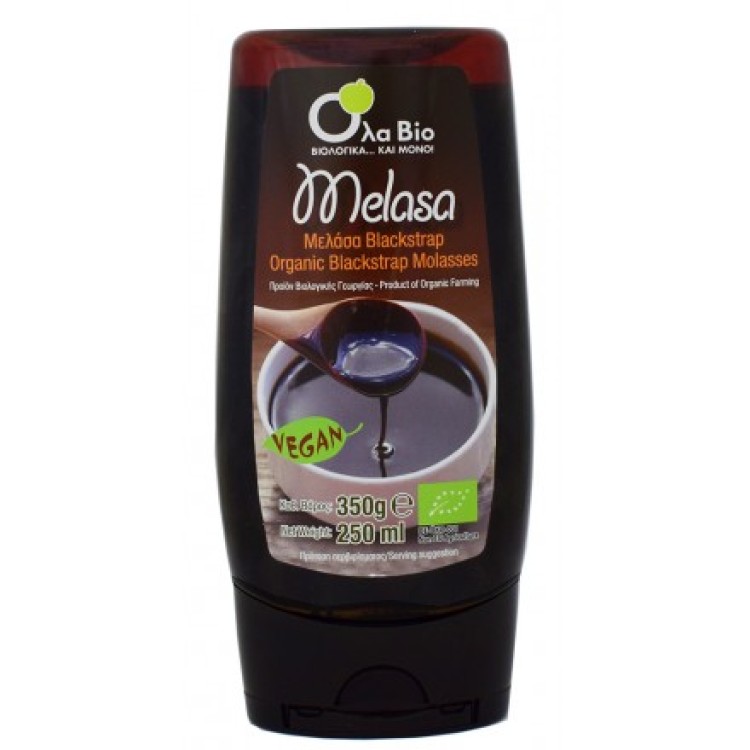 Όλα Βίο Μελάσσα Squeeze 350gr ΒΙΟ 
