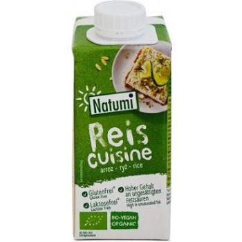Natumi Κρέμα Μαγειρικής Ρυζιού Χωρίς Γλουτένη 200ml BIO